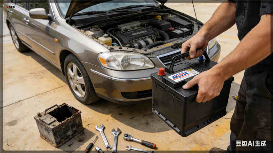 新巴尔虎左旗汽车换电瓶电话【案例】